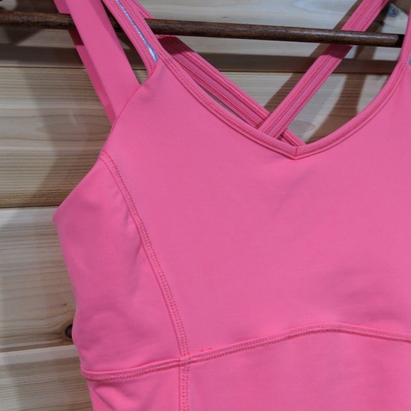 Lululemon Happy Strappy Tank in Pink Lemonade 6 - Picture 3 of 12